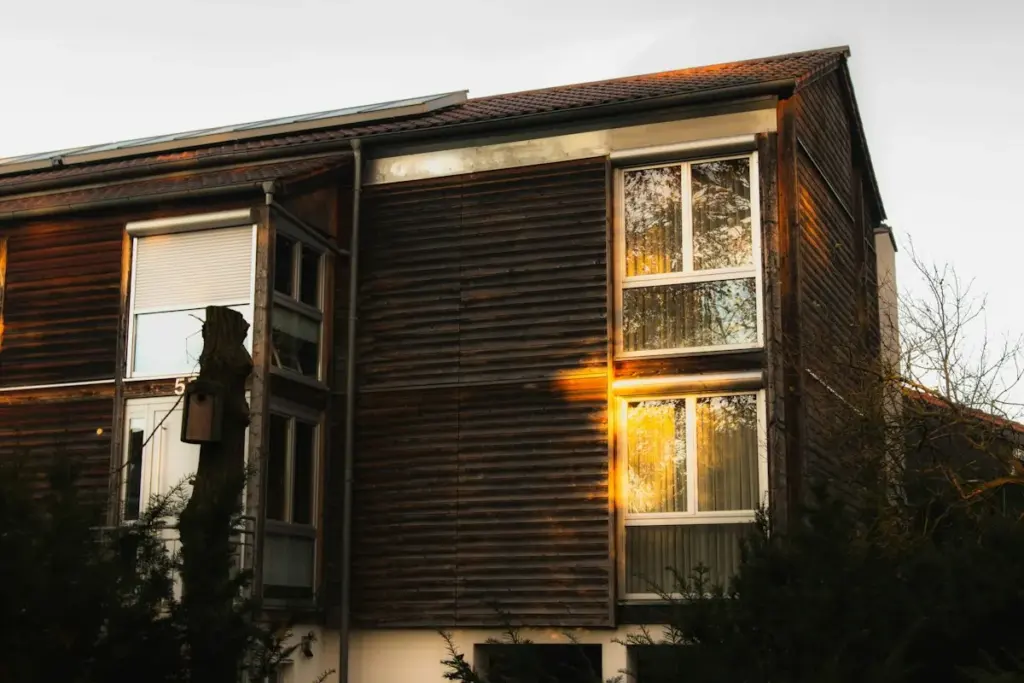 Commercial building exterior for a property condition inspection